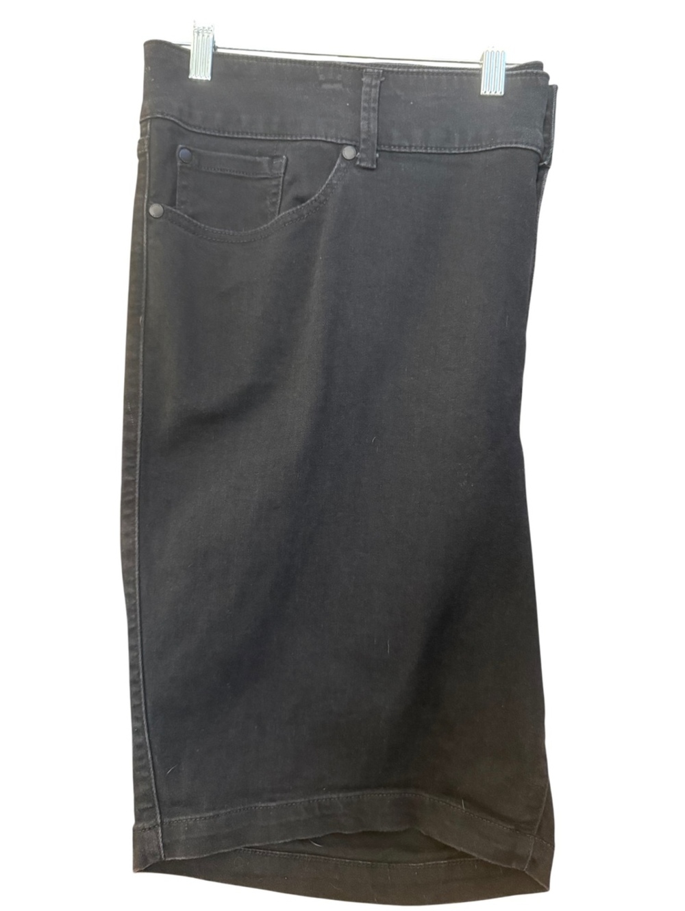 Torrid Black Denim Shorts 28